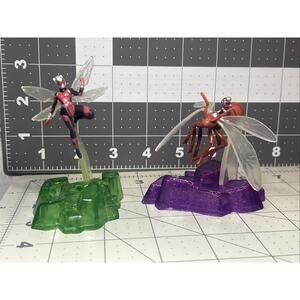 Disney Store Marvel Ant-Man and The Wasp Figure Play Set Of 2 LOOSE